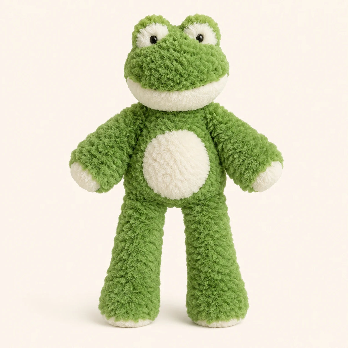 Peluche grenouille longues pattes 35 cm, vue principale