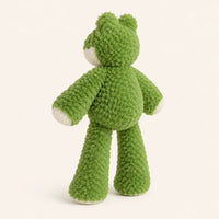 Peluche grenouille longues pattes 35 cm, vue de dos