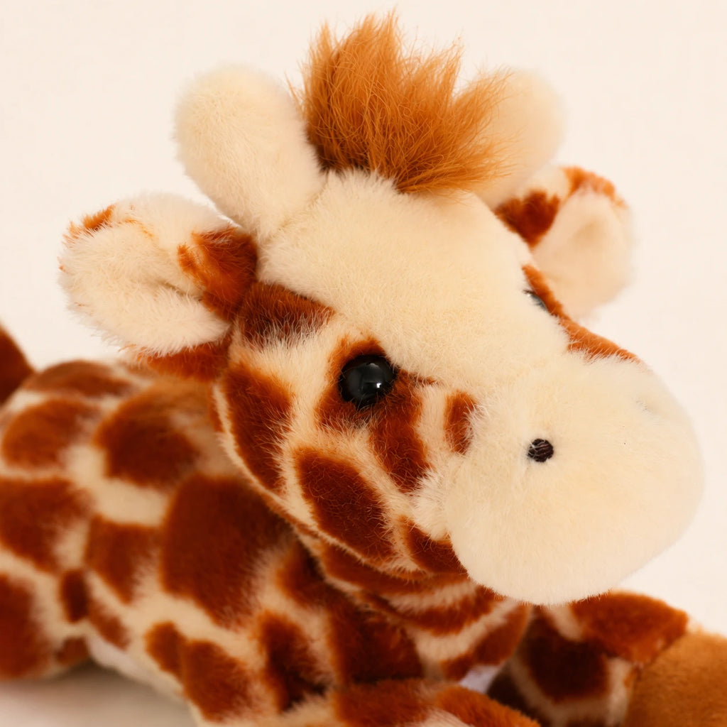 Peluche girafe Royaume Peluche - détail visage