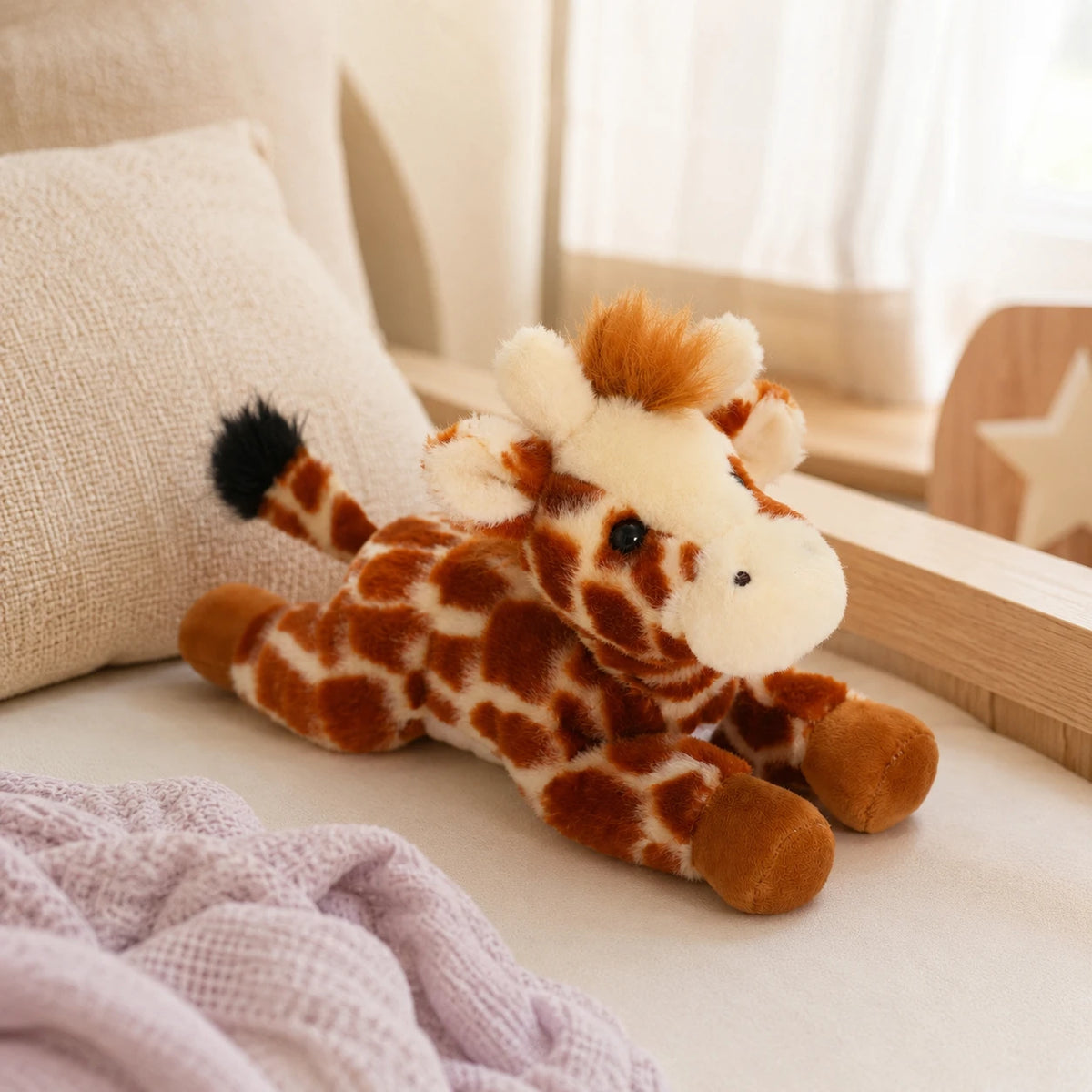 Peluche girafe Royaume Peluche - mise en situation