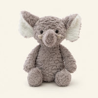 Peluche éléphant longues pattes 37 cm, vue principale