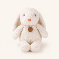Peluche lapin blanc longues pattes 35 cm, vue principale