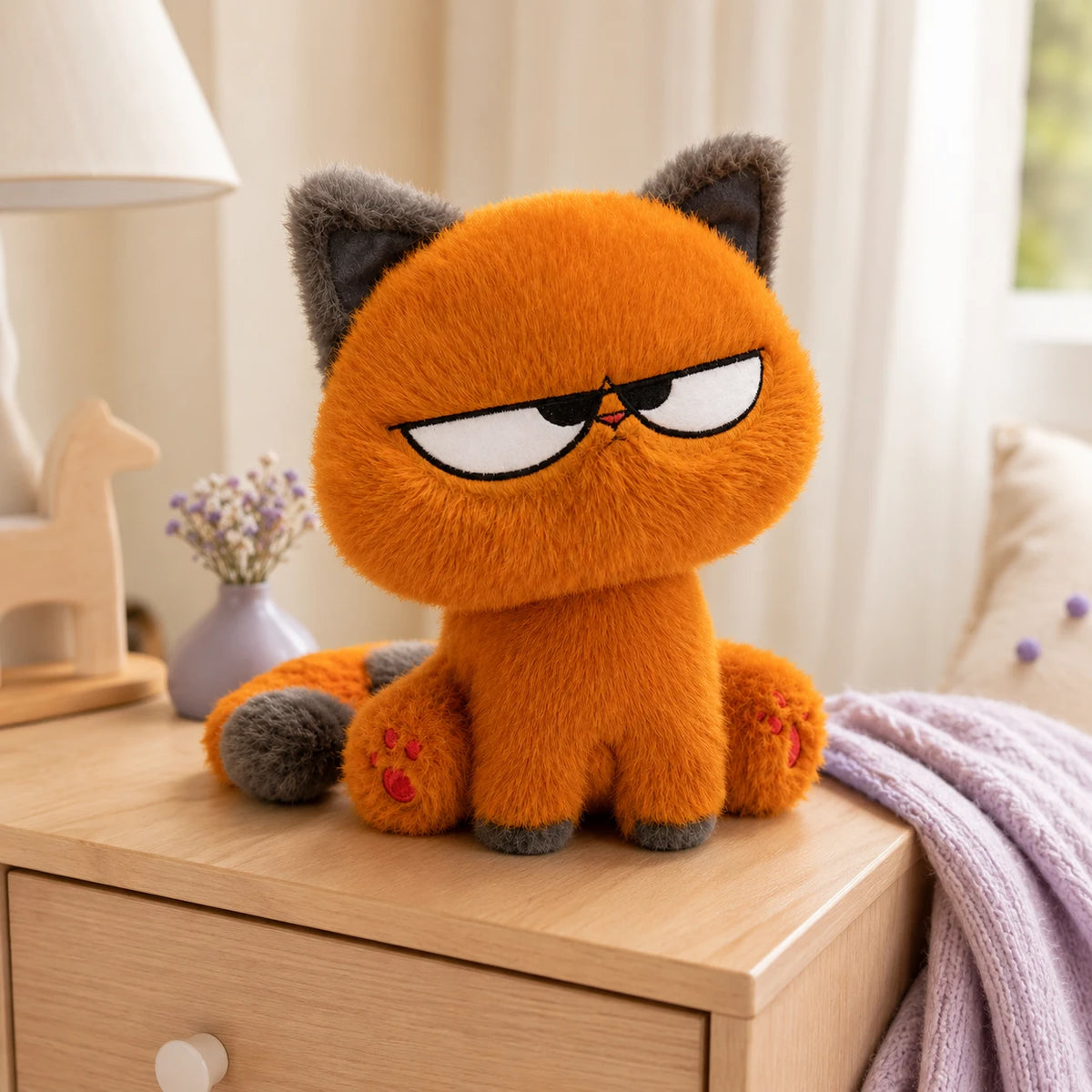 Peluche Chat Roux