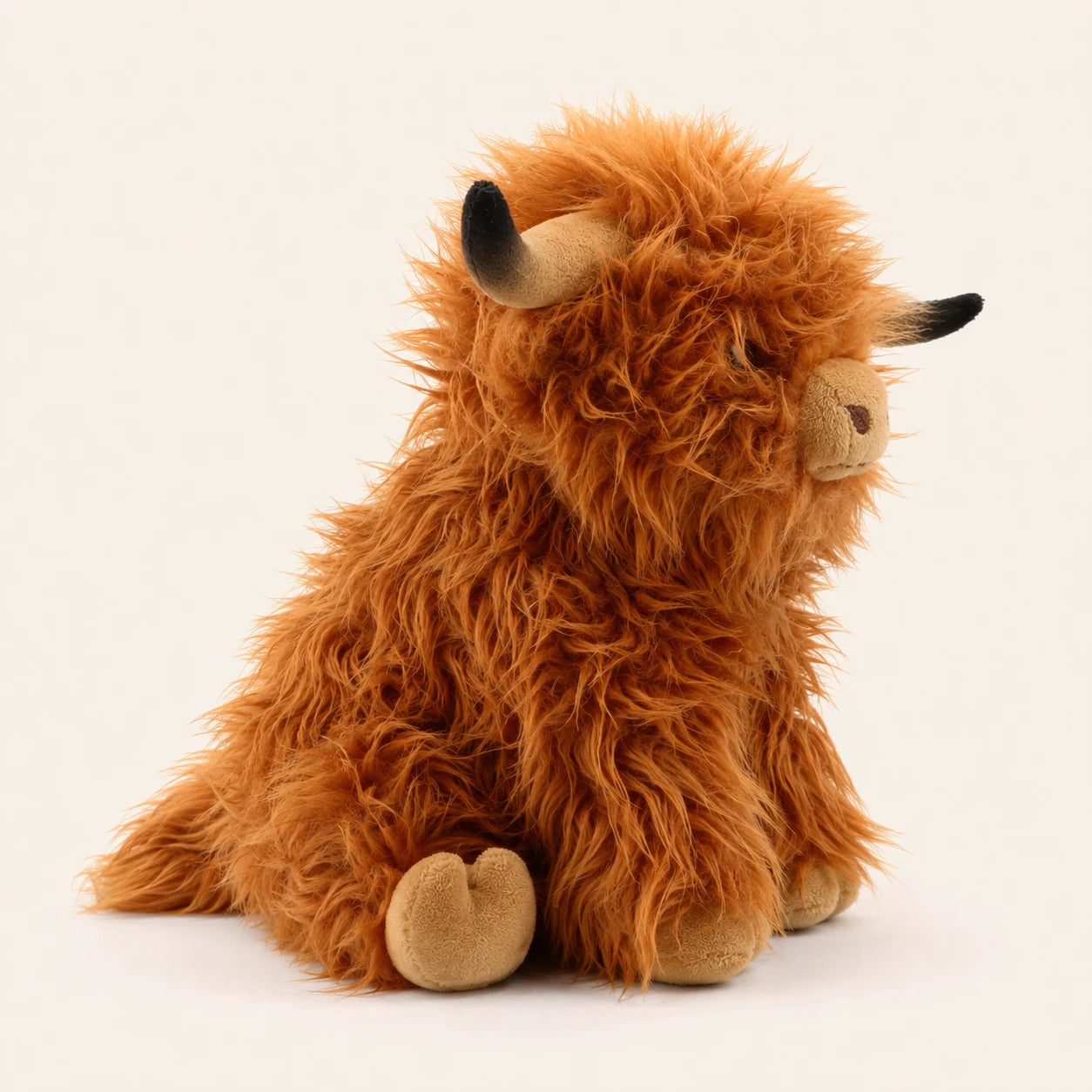 Peluche vache Highland - autre angle