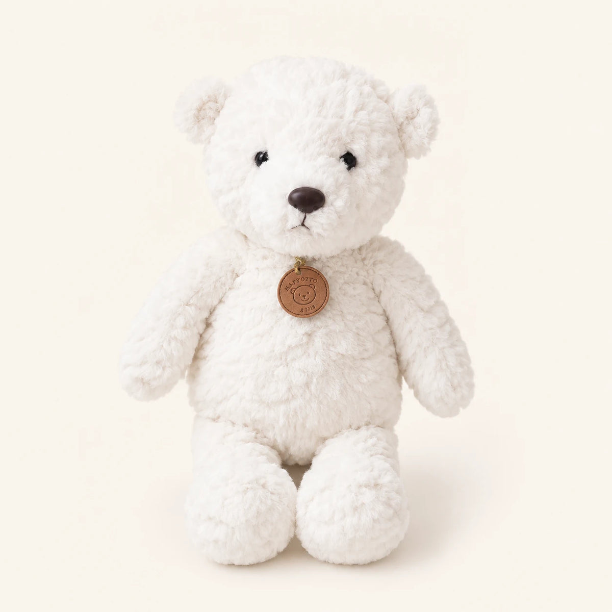 Peluche ours blanc longues pattes 50 cm, vue principale