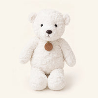 Peluche ours blanc longues pattes 50 cm, vue principale