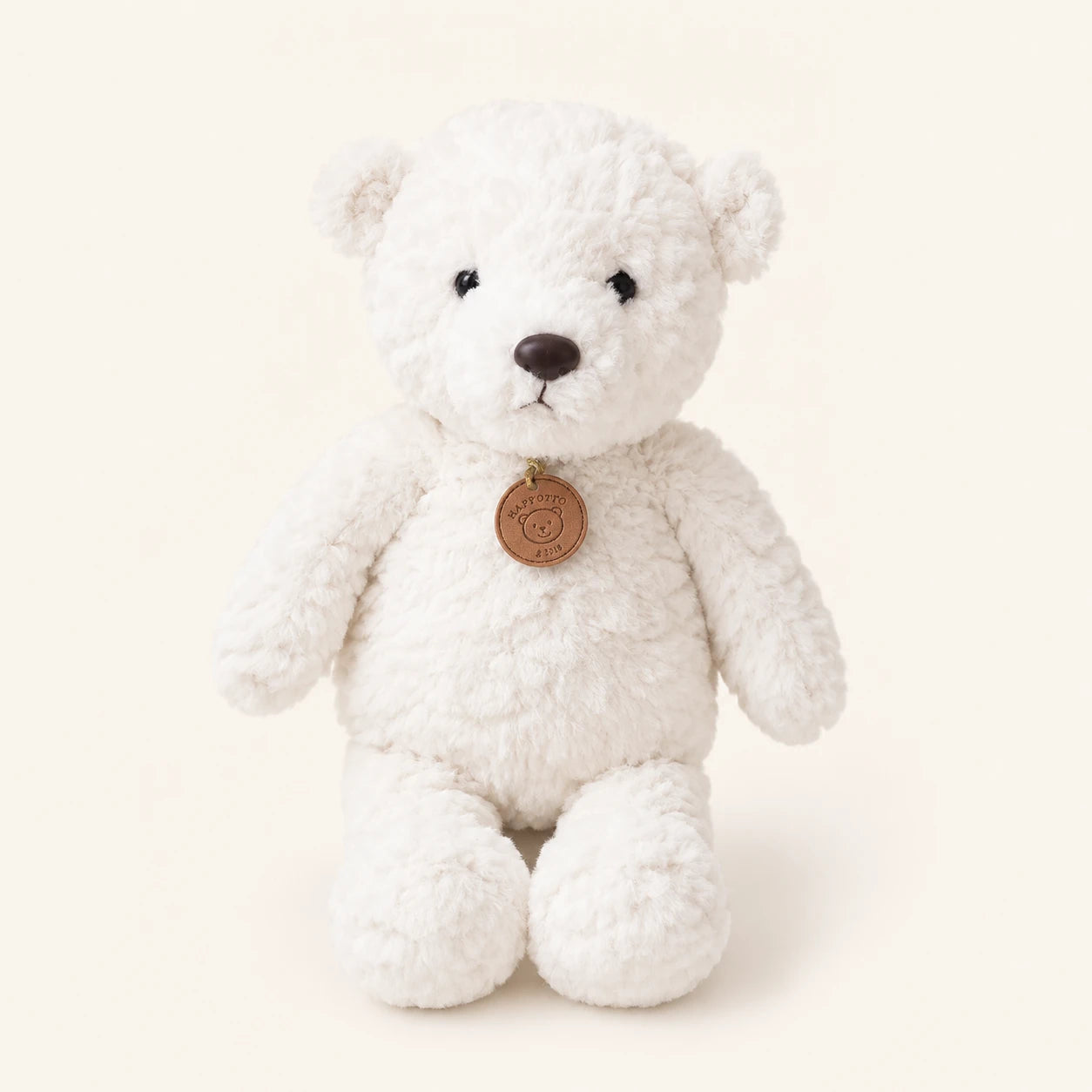 Peluche ours blanc longues pattes 50 cm, vue principale