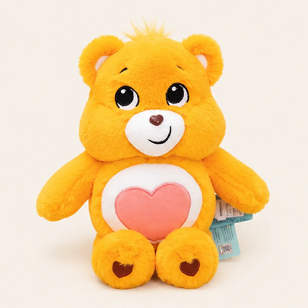 Peluche ours jaune 33 cm vue principale