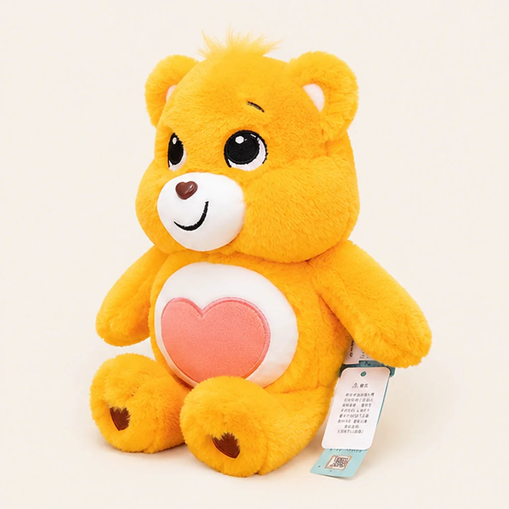Peluche ours jaune 33 cm autre angle