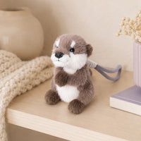 Porte-cle peluche loutre kawaii - photo produit 4