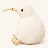 Peluche kiwi blanc 20 cm - photo principale