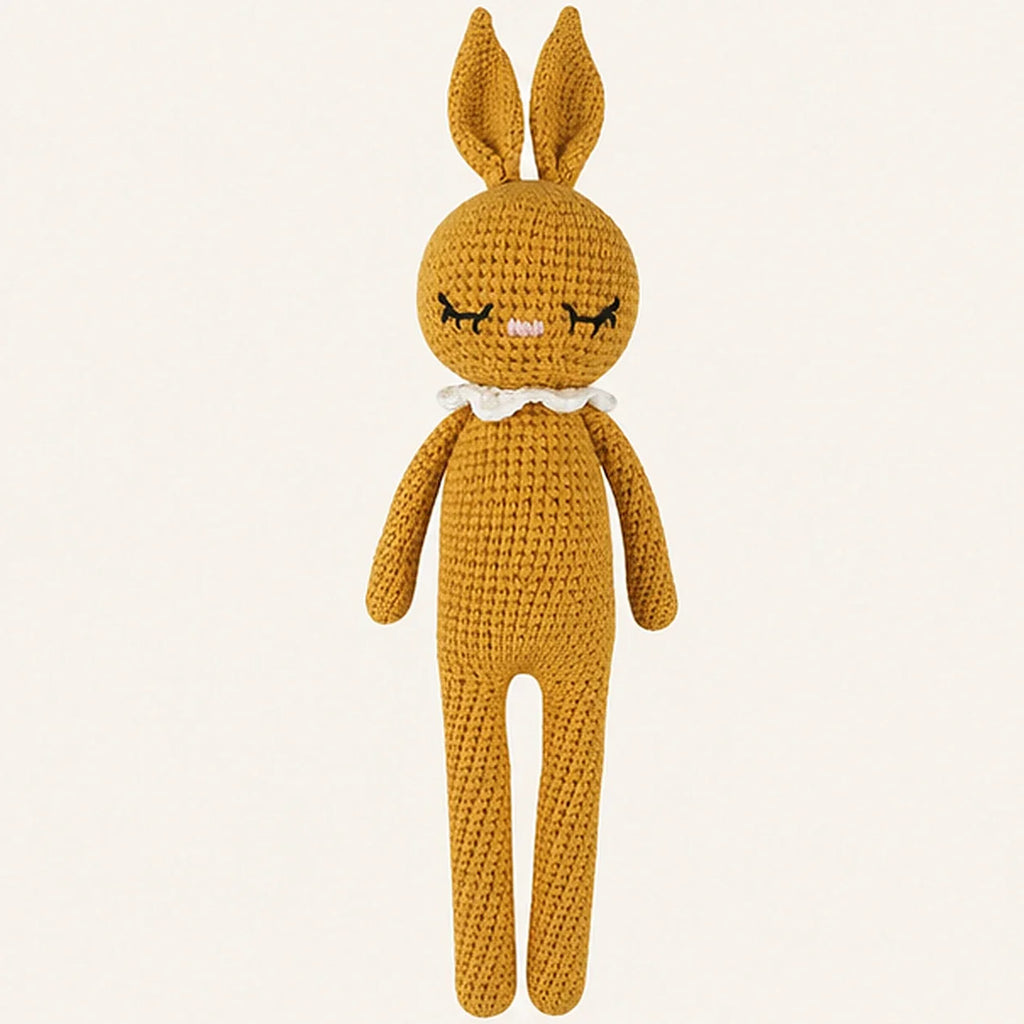 Peluche lapin crochet G666 32 cm - photo principale
