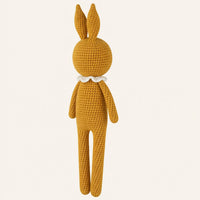 Peluche lapin crochet G666 32 cm - autre angle