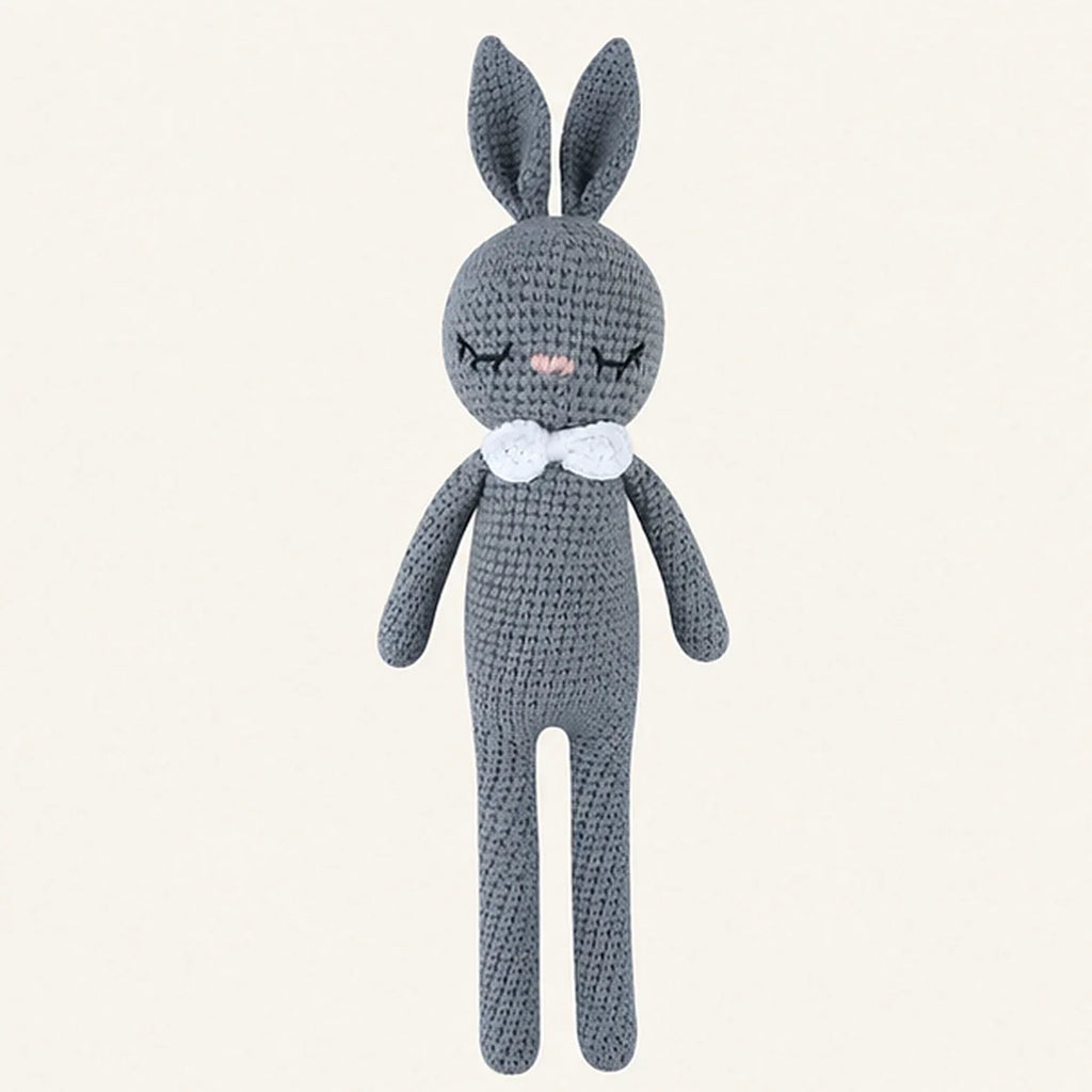 Peluche lapin crochet G296 32 cm - photo principale