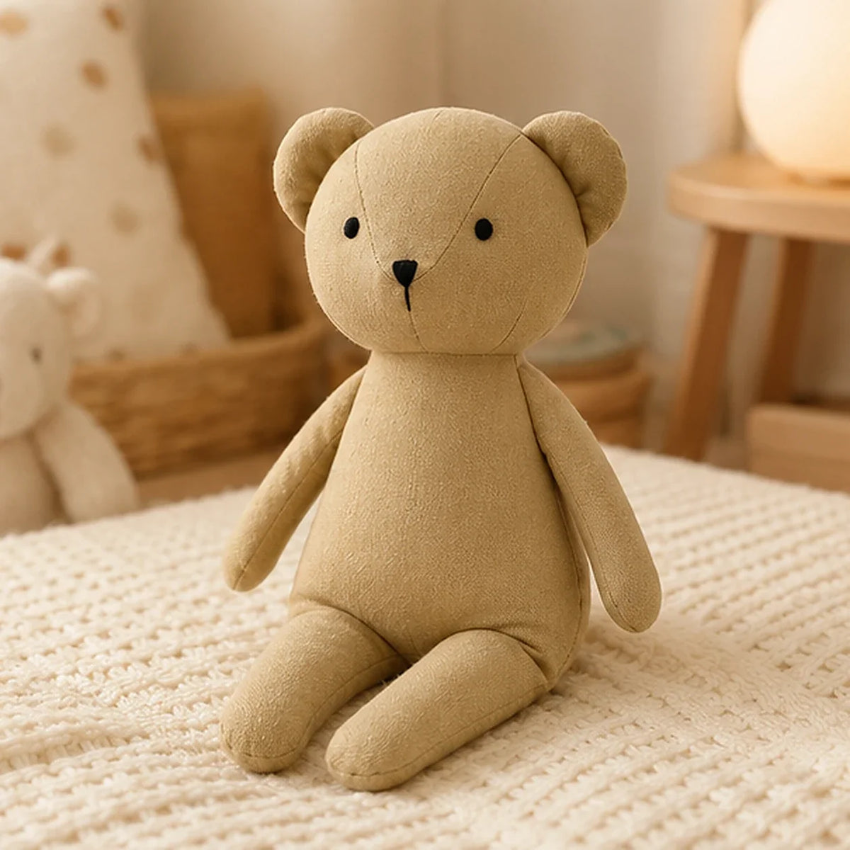 Peluche ours 25 cm - mise en situation