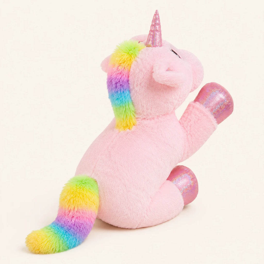 Peluche Licorne Rose