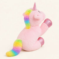 Peluche Licorne Rose