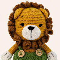 Detail du visage et de la texture crochet