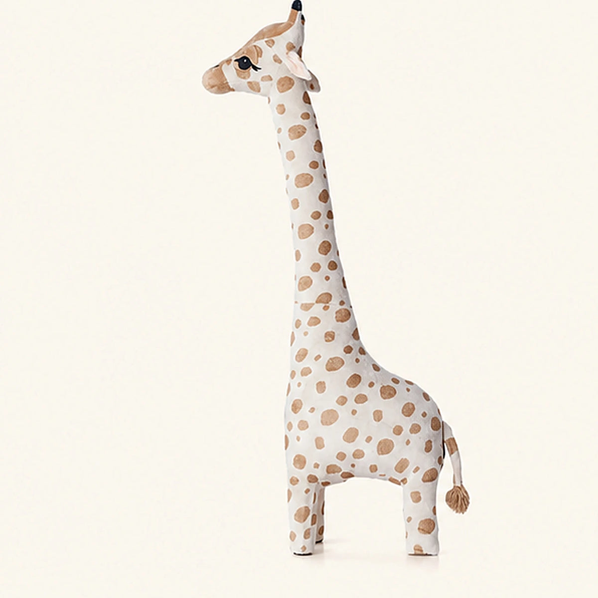 Peluche girafe simulation vue de face