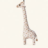 Peluche girafe simulation vue de face