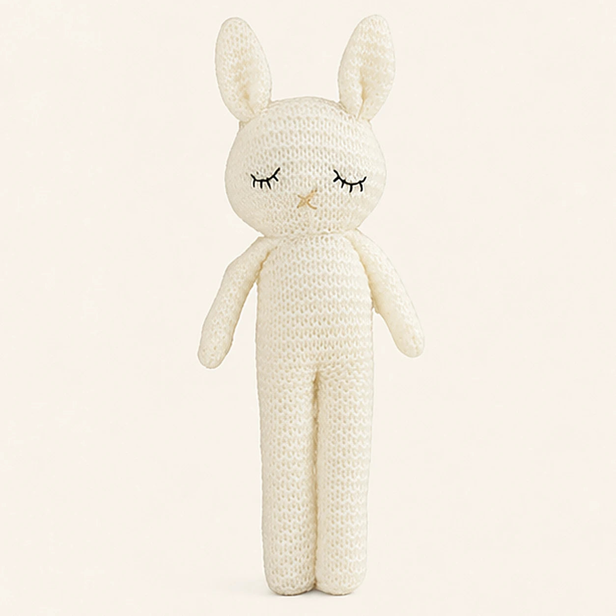 peluche lapin crochet face