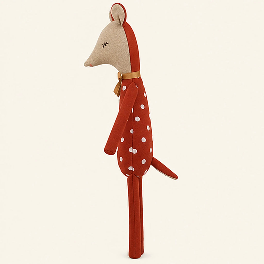 Poupee en coton au crochet vue de dos