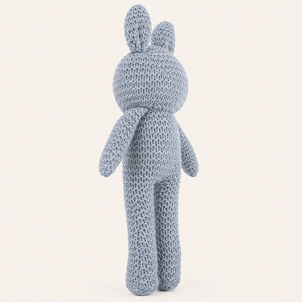 Peluche lapin au crochet vue de dos