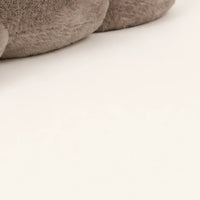 peluche raton laveur coussin en situation