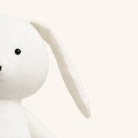 peluche lapin au crochet 25 cm vue de dos