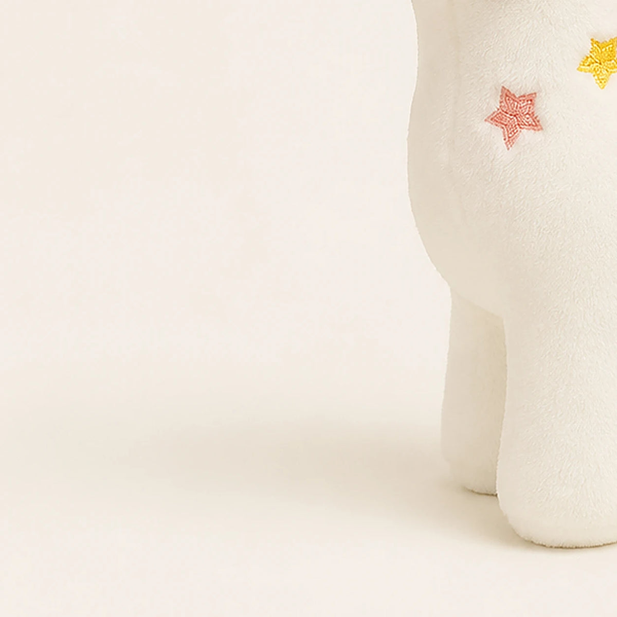 peluche licorne ailee rose 25 cm - detail