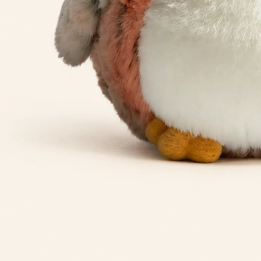 petite peluche hibou 11 cm - detail