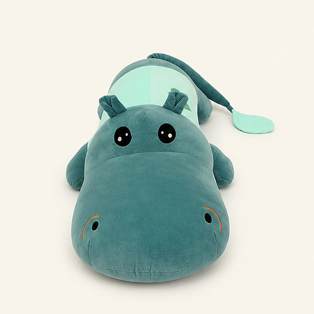 peluche hippopotame vue de face