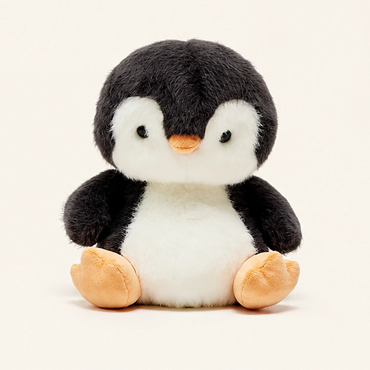 peluche pingouin vue de face