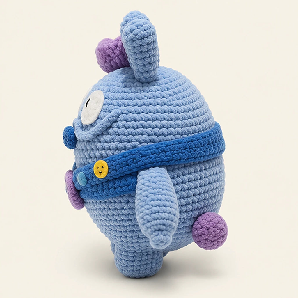 peluche dos ou profil