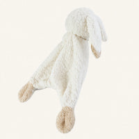 coffret doudou lapin beige couverture bebe vue de dos