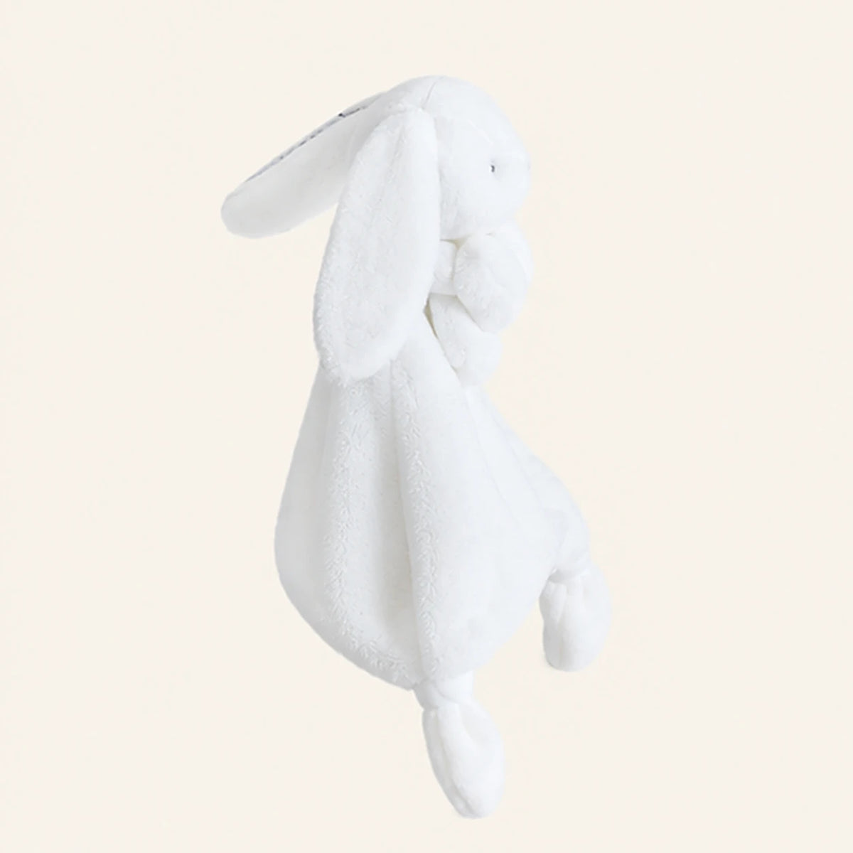coffret doudou lapin blanc couverture bebe vue de dos
