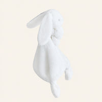 coffret doudou lapin blanc couverture bebe vue de dos