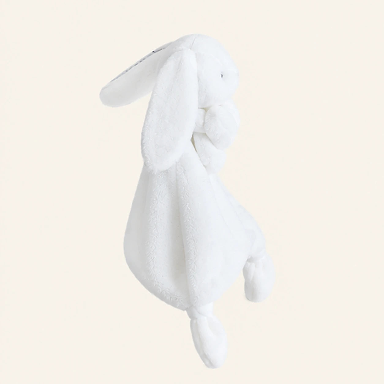 coffret doudou lapin blanc couverture bebe vue de dos