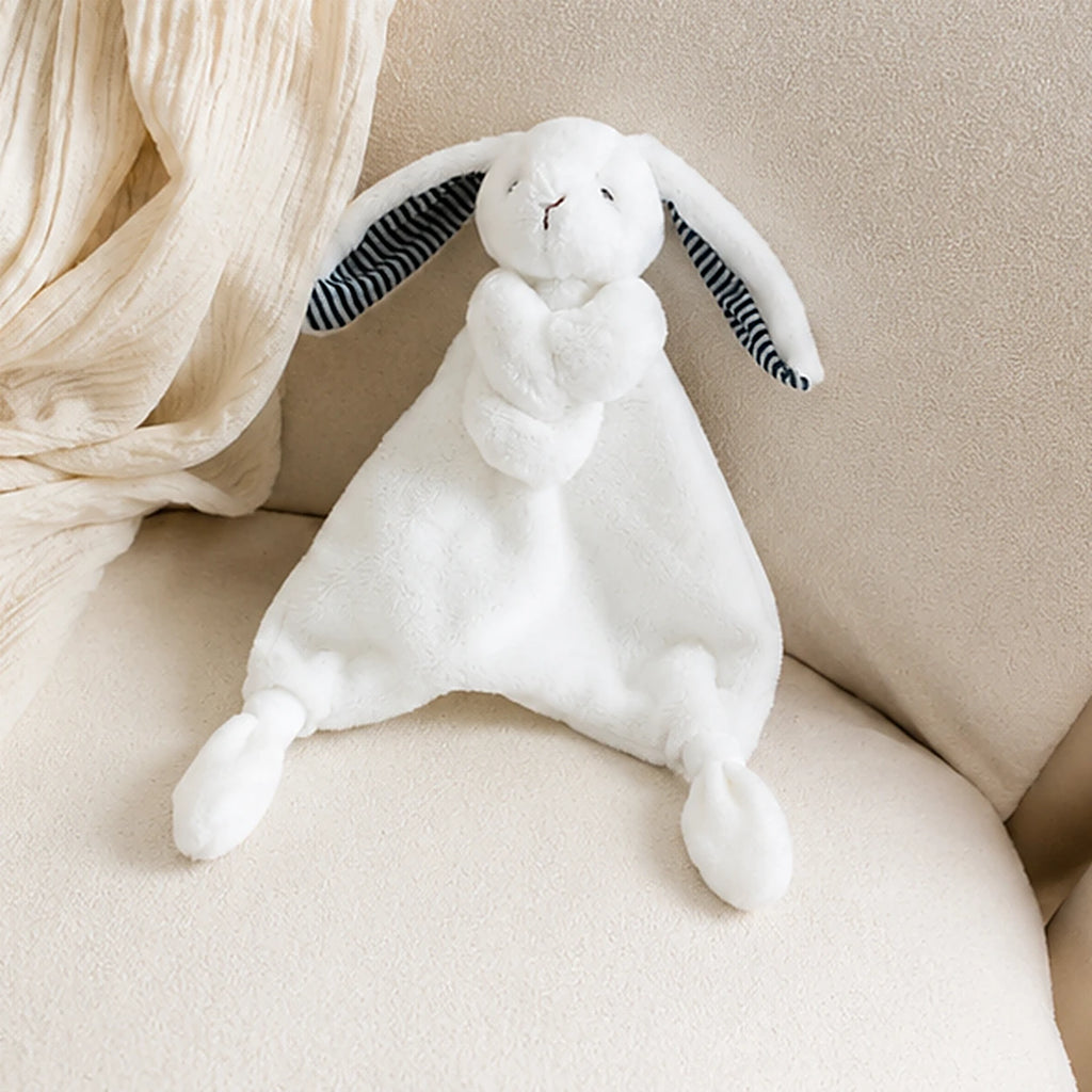 coffret doudou lapin blanc couverture bebe mise en situation