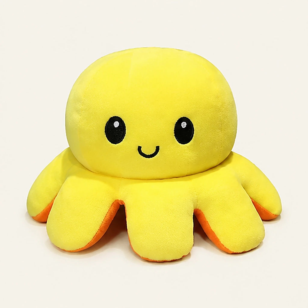 peluche poulpe reversible vue de face