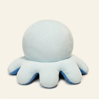 Peluche poulpe reversible vue de dos