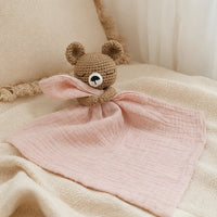 Doudou plat bebe tete animal en situation