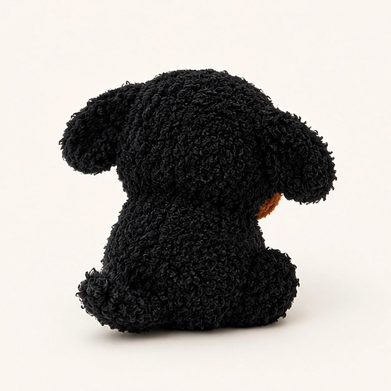 Mini peluche a pince chien bouvier bernois 11 cm - vue de dos