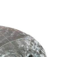 peluche phoque gris realiste 40 cm dos