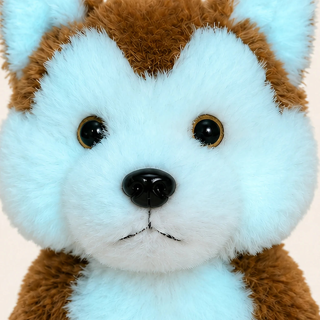 Peluche chiot phosphorescente veilleuse detail