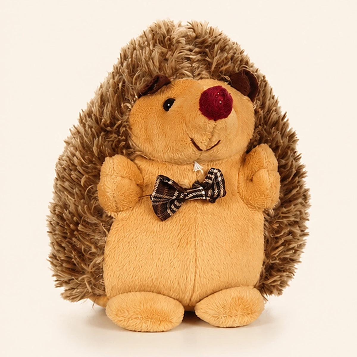 Peluche herisson 18 cm - vue de face