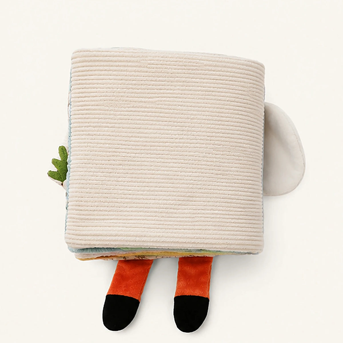 livre d eveil en tissu elephant pour bebe - dos
